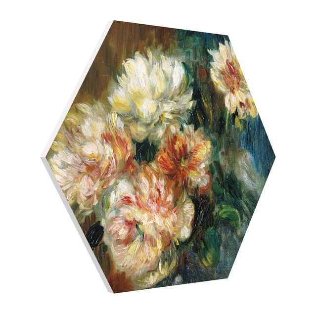Art posters Auguste Renoir - Vase of Peonies
