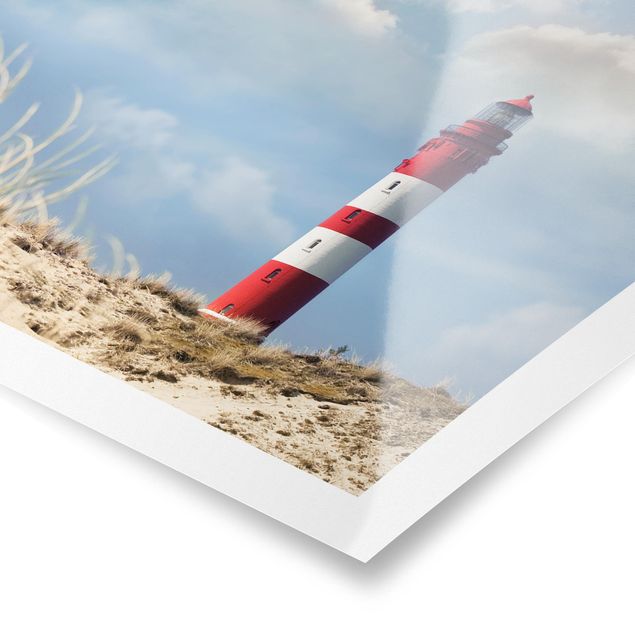 Posters landscape Lighthouse Between Dunes