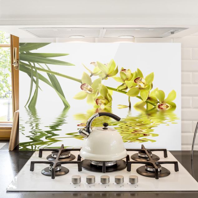 Kitchen Elegant Orchid Waters