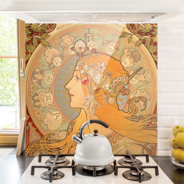 Kitchen Alfons Mucha - Zodiac