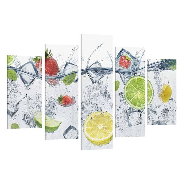 Contemporary art prints Fruit Cocktail