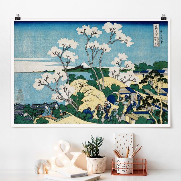 Kitchen Katsushika Hokusai - The Fuji Of Gotenyama