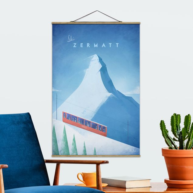 Kitchen Travel Poster - Zermatt