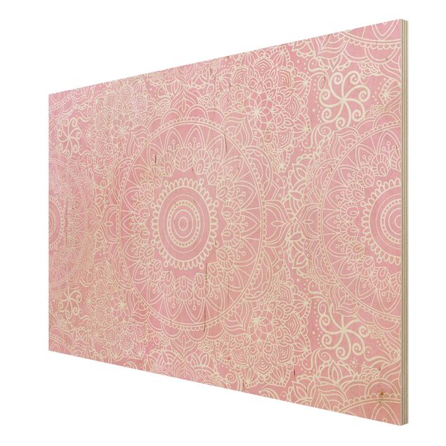 Prints Pattern Mandala Light Pink