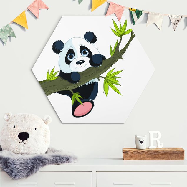 Nursery decoration Climbing Panda