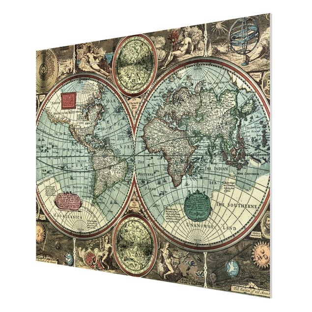 Prints maps The Old World