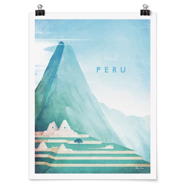 Art posters Travel Poster - Peru