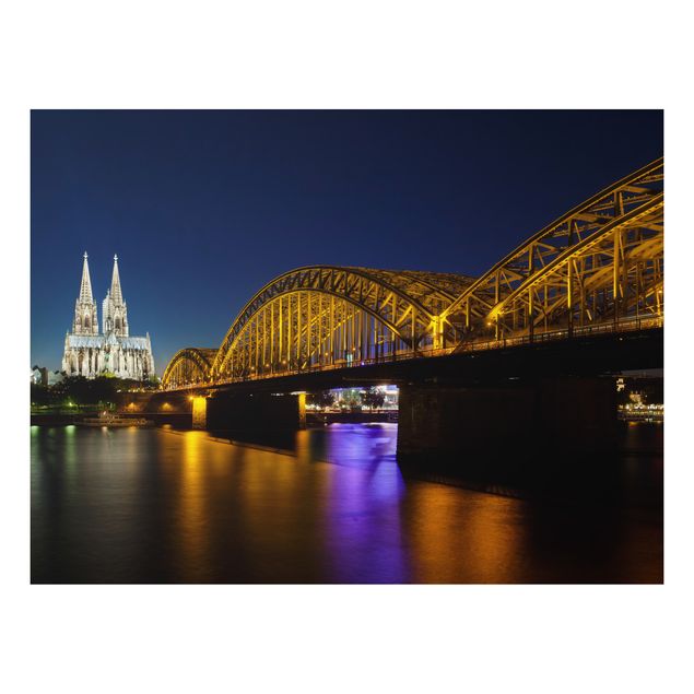 Contemporary art prints Cologne At Night