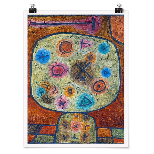 Posters art print Paul Klee - Flowers in Stone