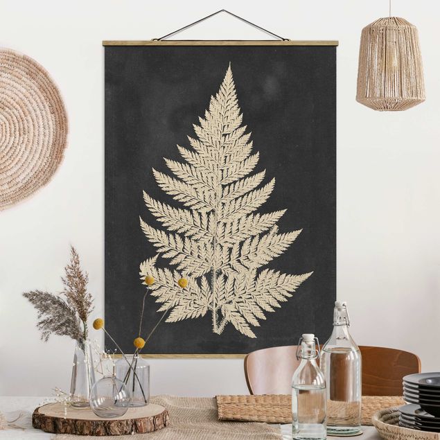 Kitchen Fern With Linen Structure I