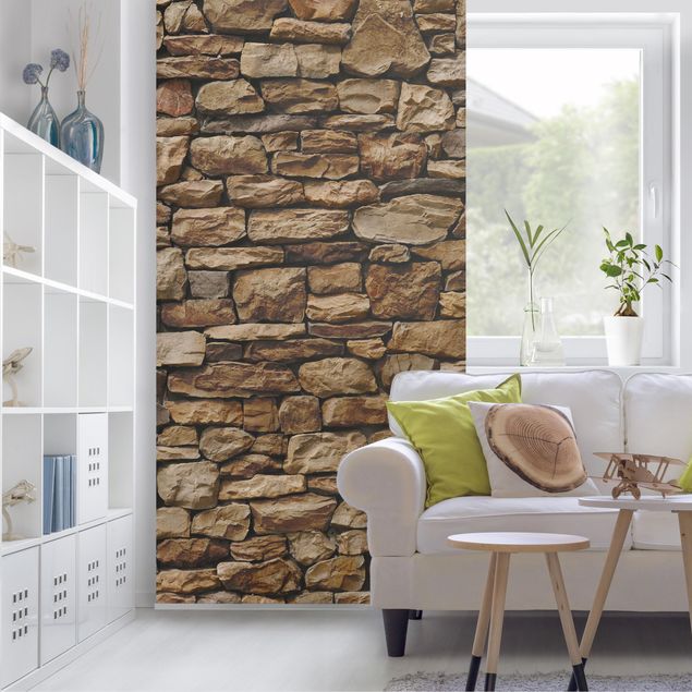 Room divider screen American Stone Wall