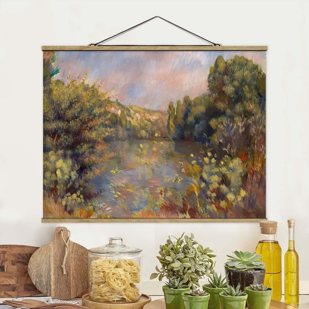 Kitchen Auguste Renoir - Lakeside Landscape