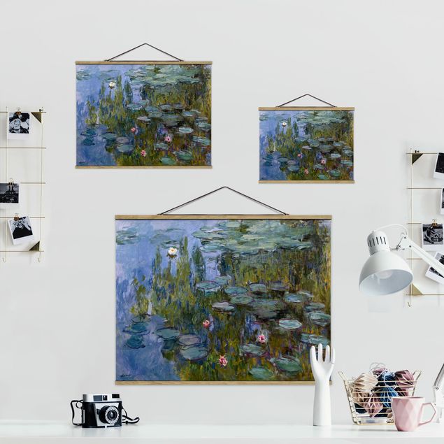 Floral canvas Claude Monet - Water Lilies (Nympheas)