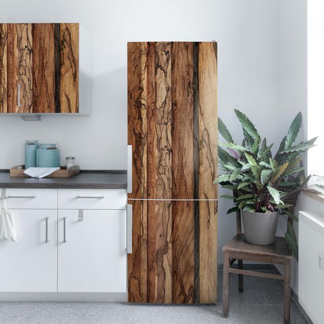 Kitchen Wooden Wall Flamed