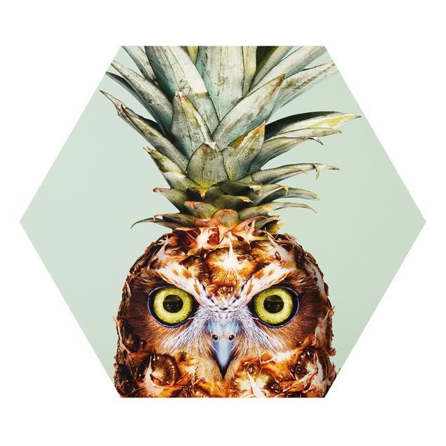 Forex photo prints Pineapple With Owl