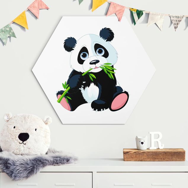 Nursery decoration Nibbling Panda