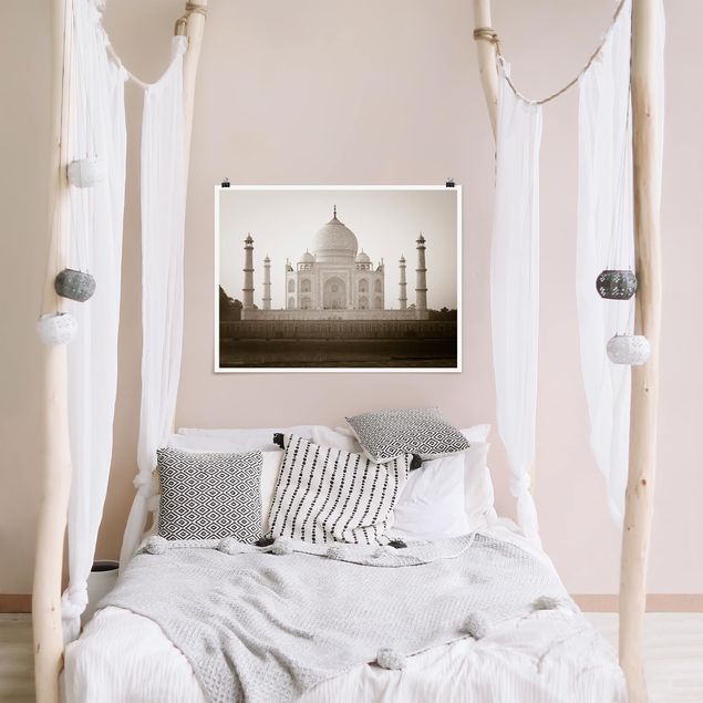 Modern art prints Taj Mahal