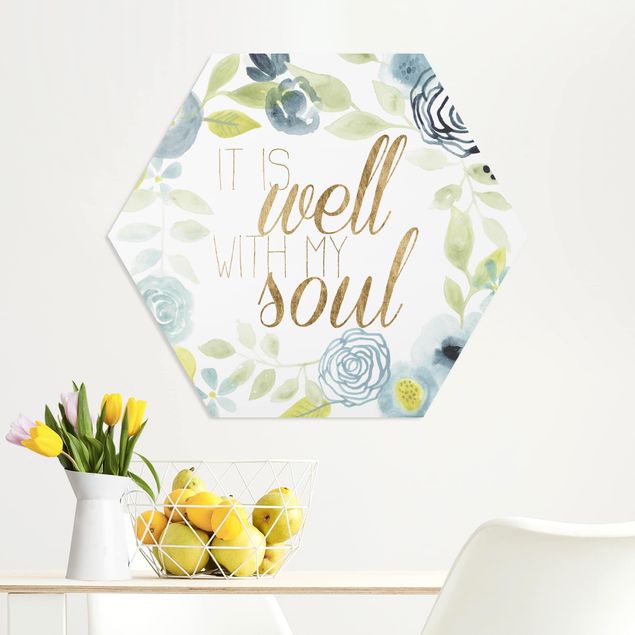 Quote wall art Garland With Saying - Soul