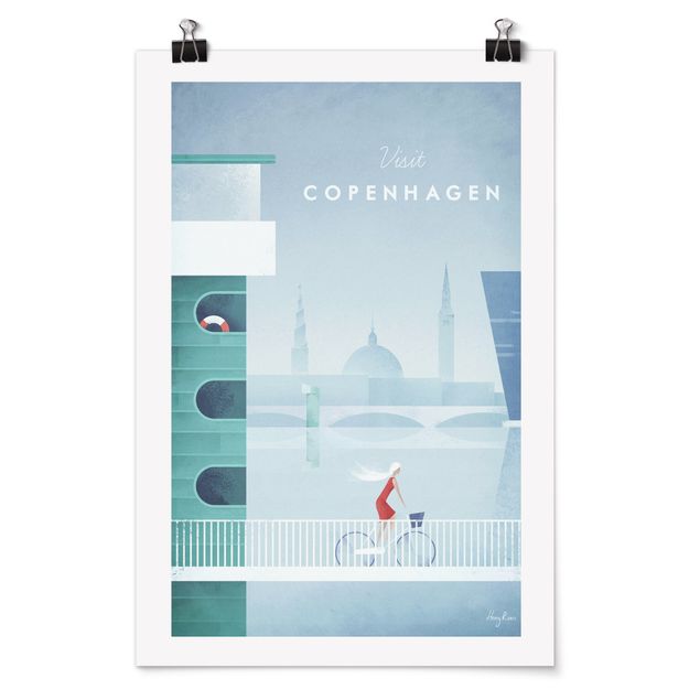Vintage posters Travel Poster - Copenhagen