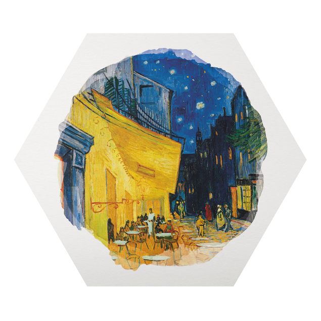 Art styles WaterColours - Vincent Van Gogh - Cafe Terrace In Arles