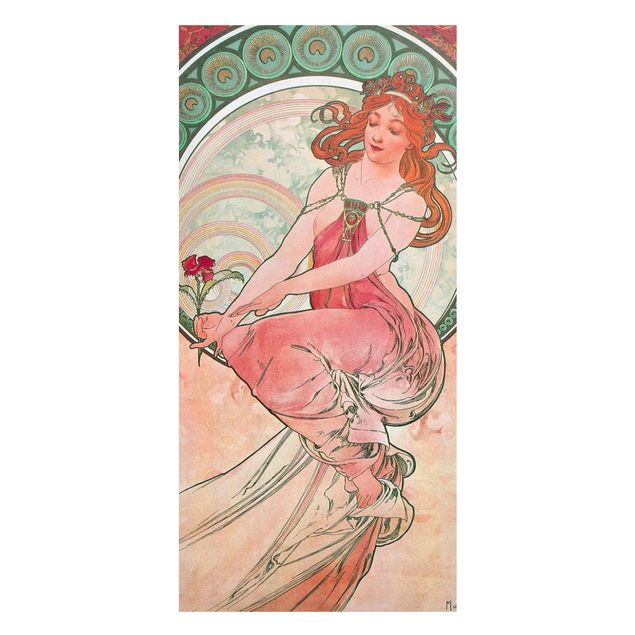 Art nouveau prints Alfons Mucha - Four Arts - Painting