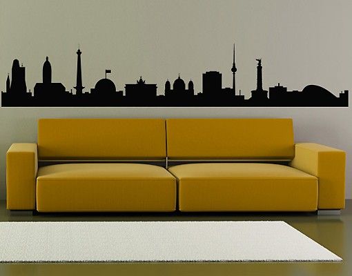 Wall stickers Germany No.362 silhouette Berlin