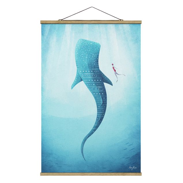 Contemporary art prints The Whale Shark