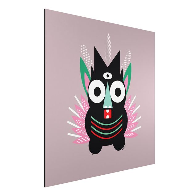 Nursery decoration Collage Ethno Monster - Claws