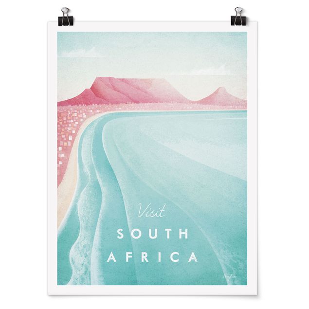 Sea life prints Travel Poster - South Africa