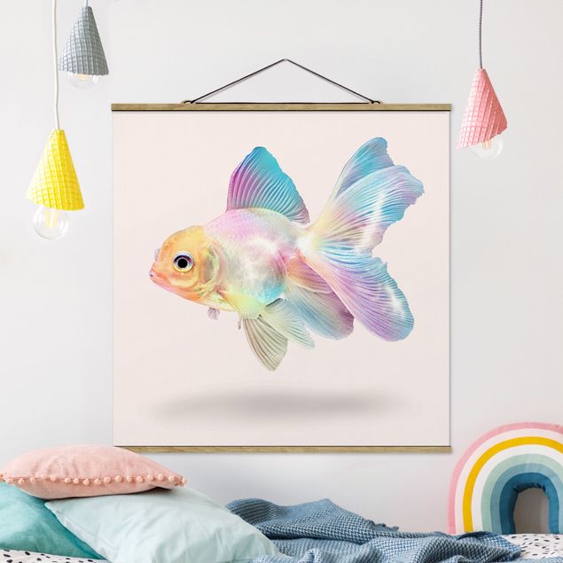Kitchen Fish In Pastel
