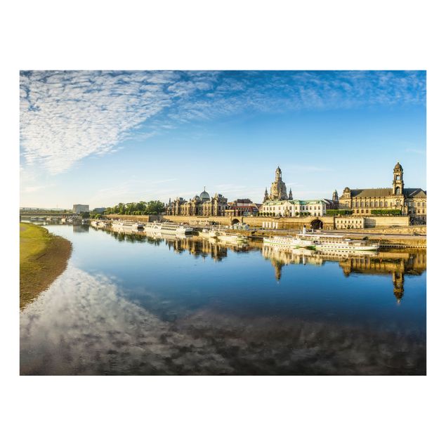 Splashback - The White Fleet Of Dresden - Landscape format 4:3