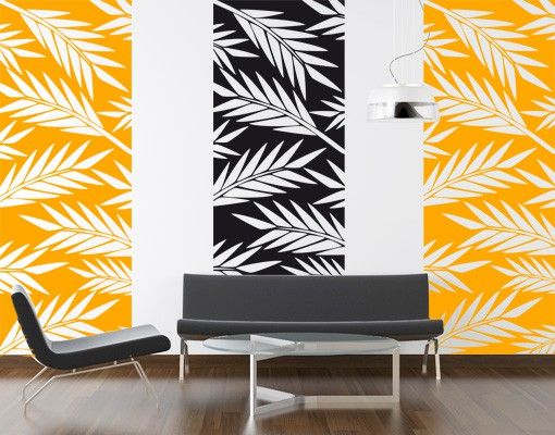 Palm leaf wall stickers No.CG63 palm branches