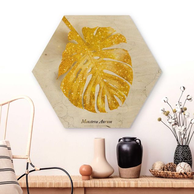 Kitchen Gold - Monstera Aurum