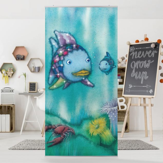 Kids room decor The Rainbow Fish - Two Fish Friends Out And About