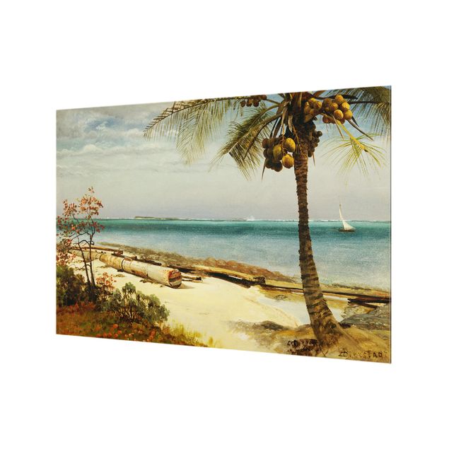Art styles Albert Bierstadt - Coast In The Tropics