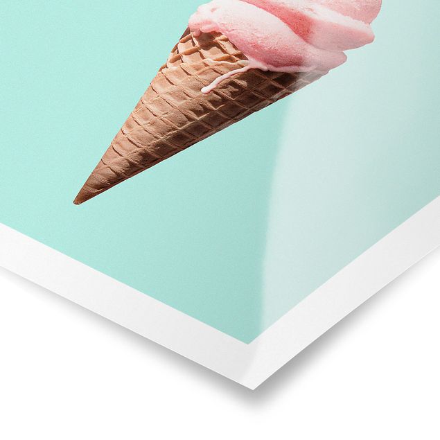 Jonas Loose Ice Cream Cone With Flamingo
