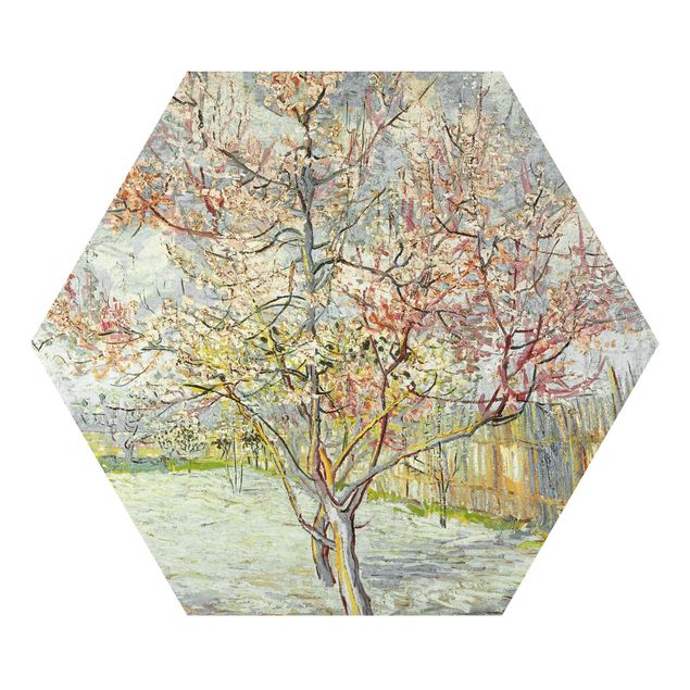 Art style Vincent van Gogh - Flowering Peach Trees