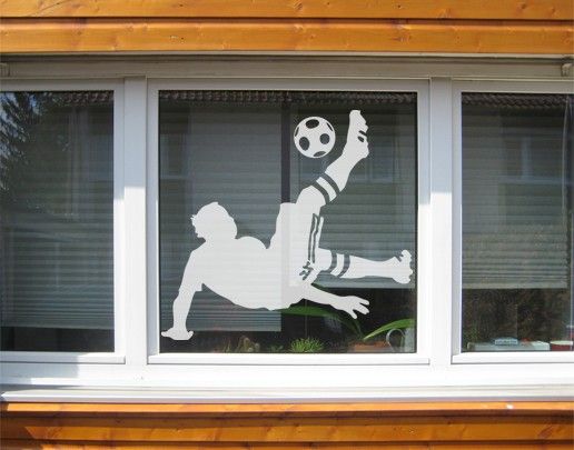 Nursery decoration No.UL6 football - overhead kick