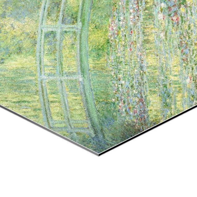 Nature art prints Claude Monet - Japanese Bridge