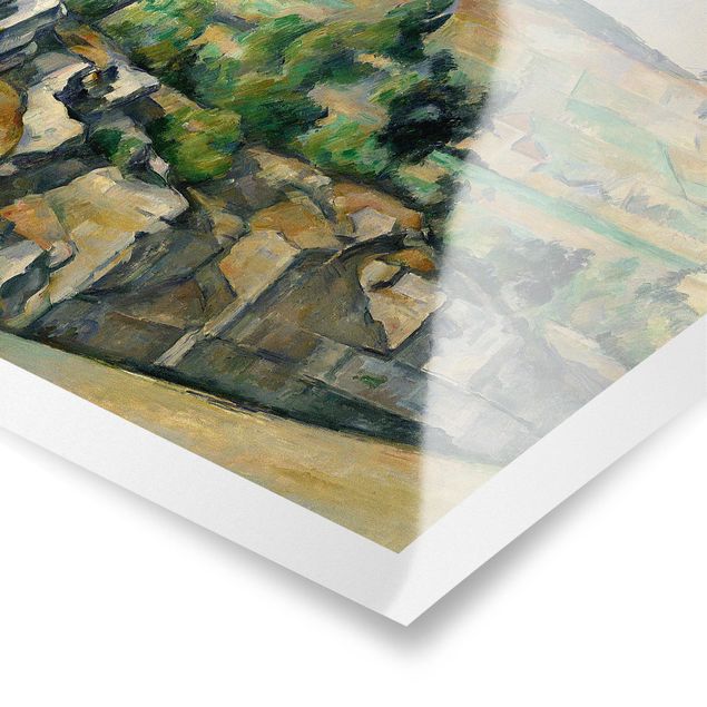 Art prints Paul Cézanne - Hillside In Provence
