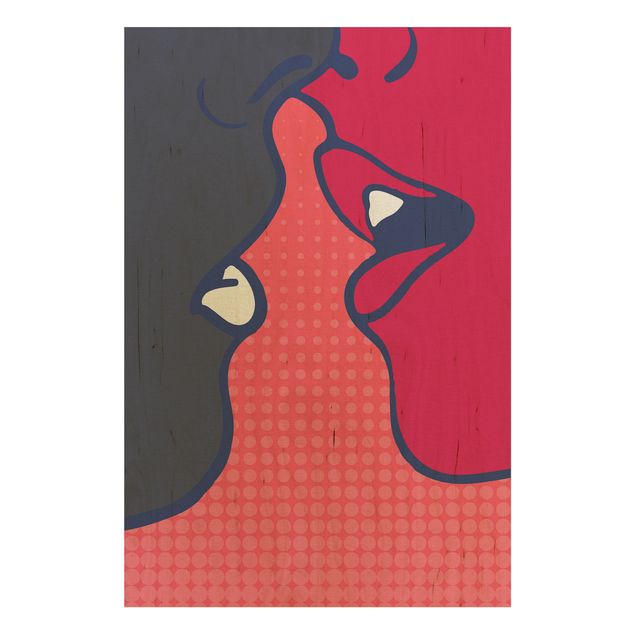 Prints Pop Art Kiss