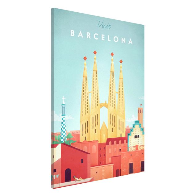 Kitchen Travel Poster - Barcelona