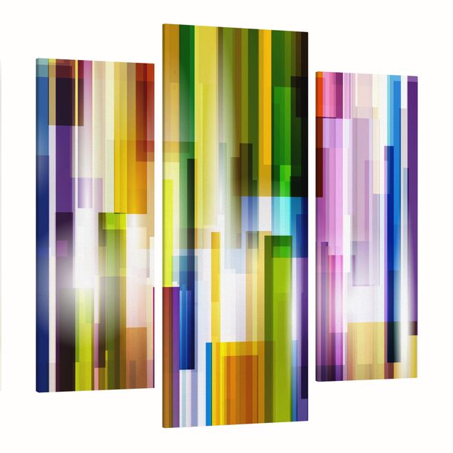 Prints modern Rainbow Cubes