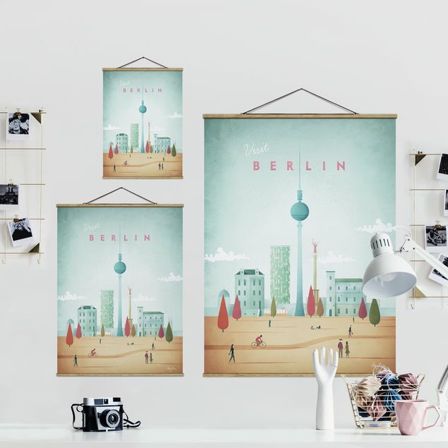 Henry Rivers posters Travel Poster - Berlin
