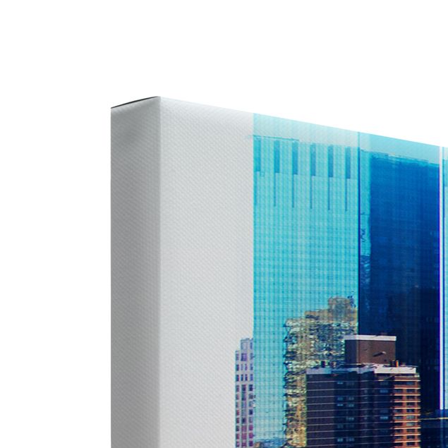 Architectural prints Manhattan Skyline Urban Stretch