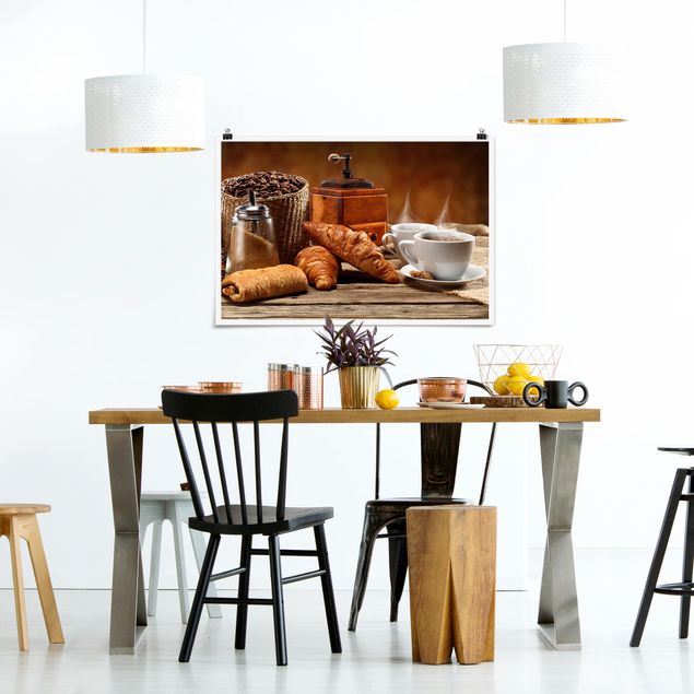 Modern art prints Breakfast Table