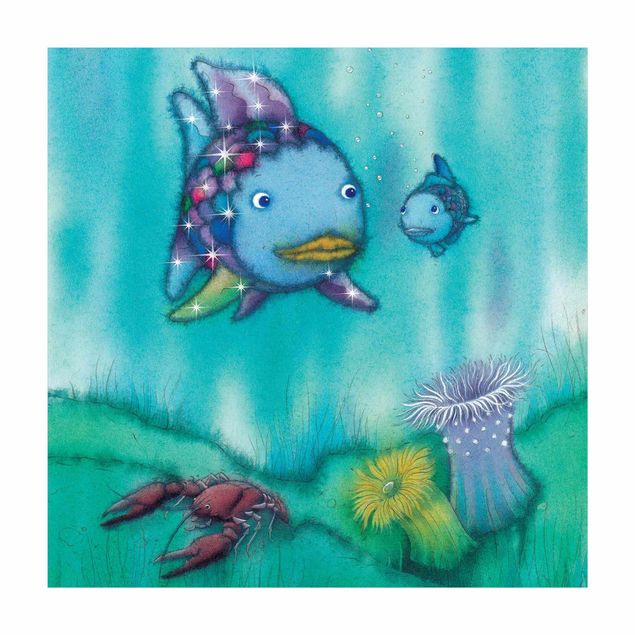 Rainbow rugs The Rainbow Fish - Two Fish Friends Out And About