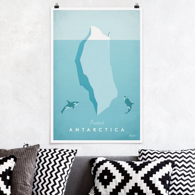 Kitchen Travel Poster - Antarctica