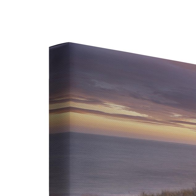 Modern art prints Sunrise On The Beach On Sylt