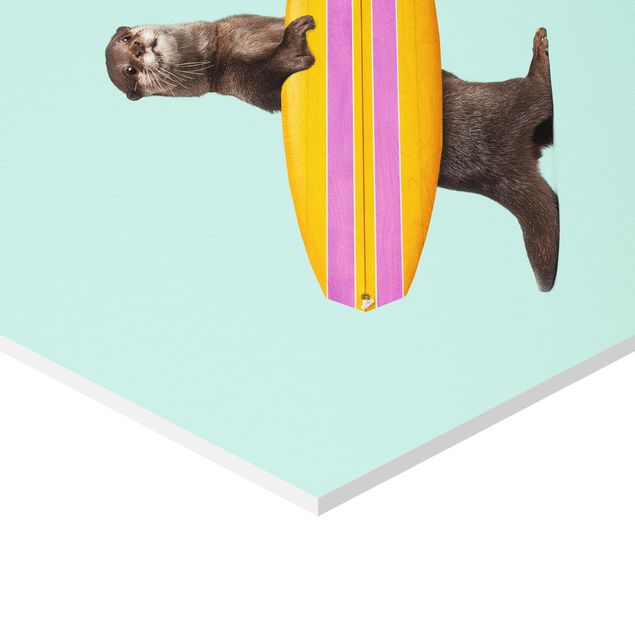Jonas Loose Otter With Surfboard